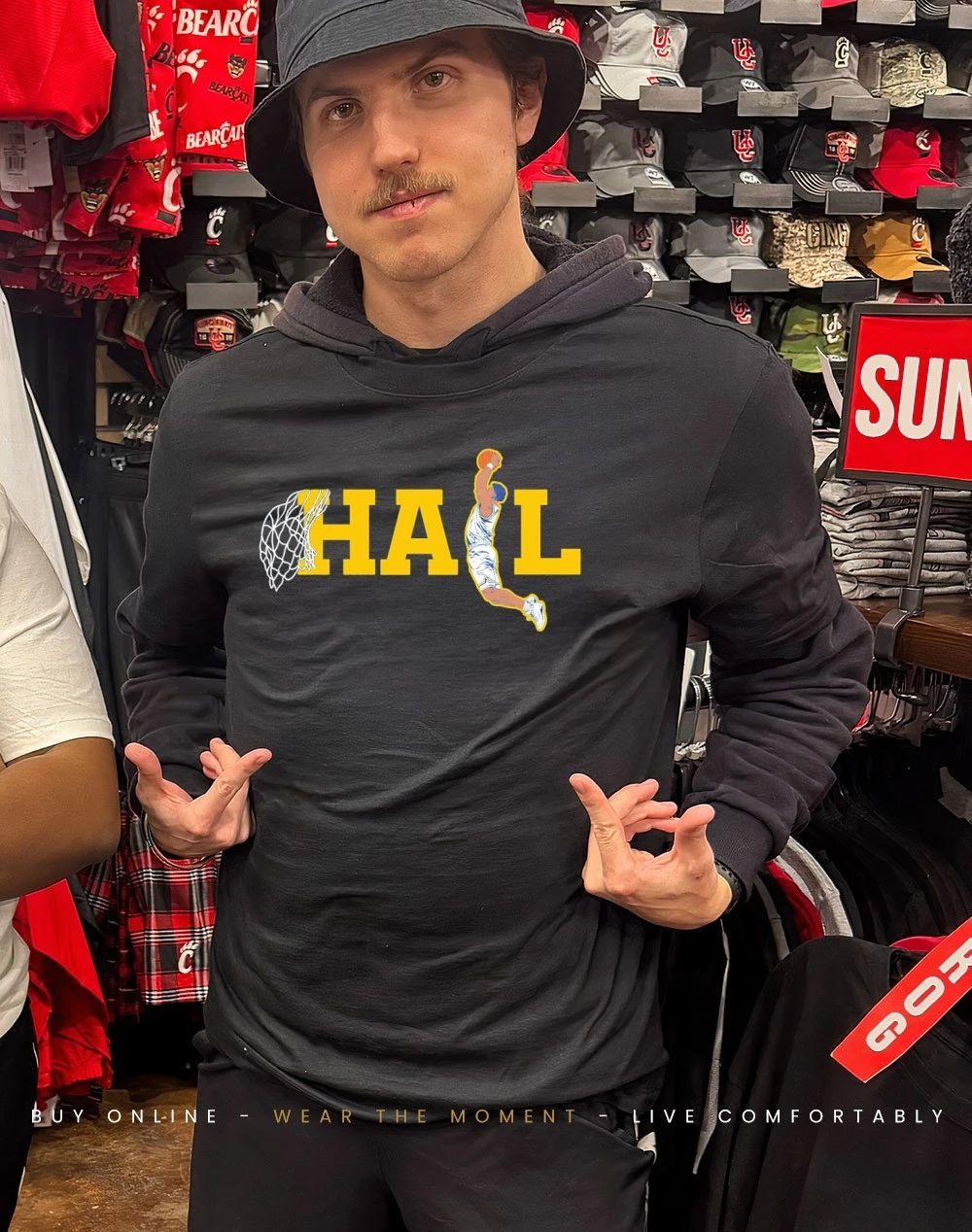 Michigan Wolverines Hail Dunk shirt