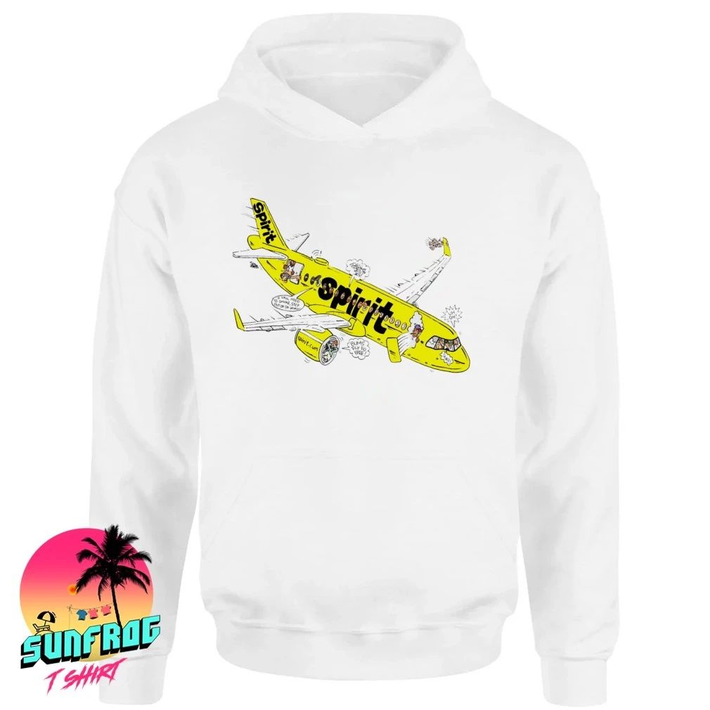 RIP Spirit Airline bums fly to free if yall need to smoke step out on da wing shirt