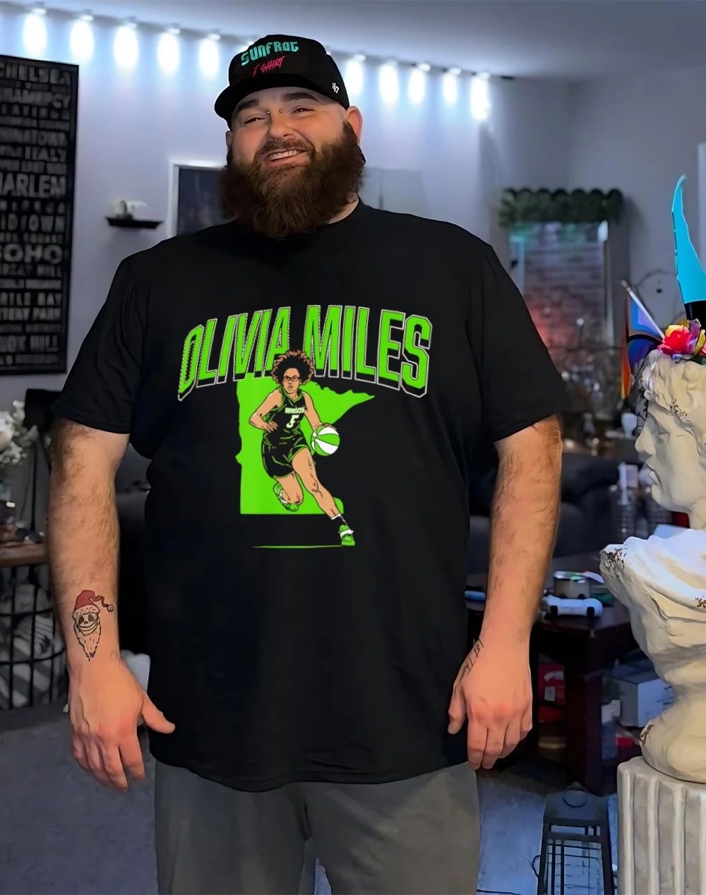 Olivia Miles Minnesota State Star shirt