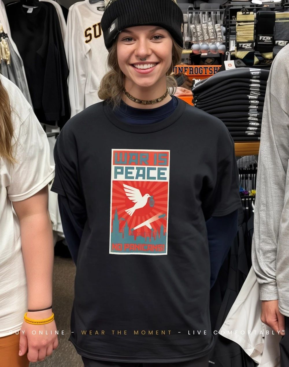 War Is Peace No Panicans War shirt