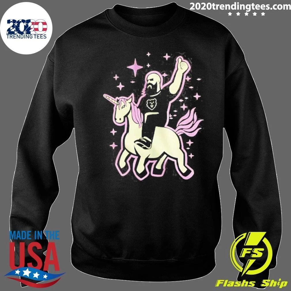 The Mythic Unicorn Wrangler Bearded Man Shirt
