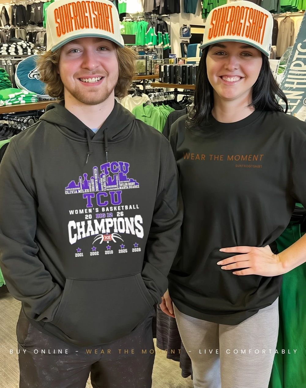 TCU Women’s Basketball 2026 SEC Champions 5 Time shirt
