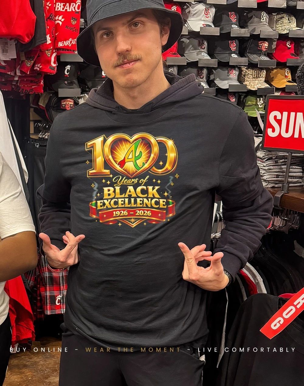Atlanta Braves 100 Years of Black Excellence 1926 2026 logo shirt