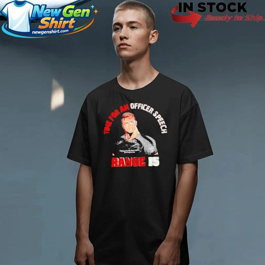 Range 15 Nick Palmisciano Officer Speech Shirt