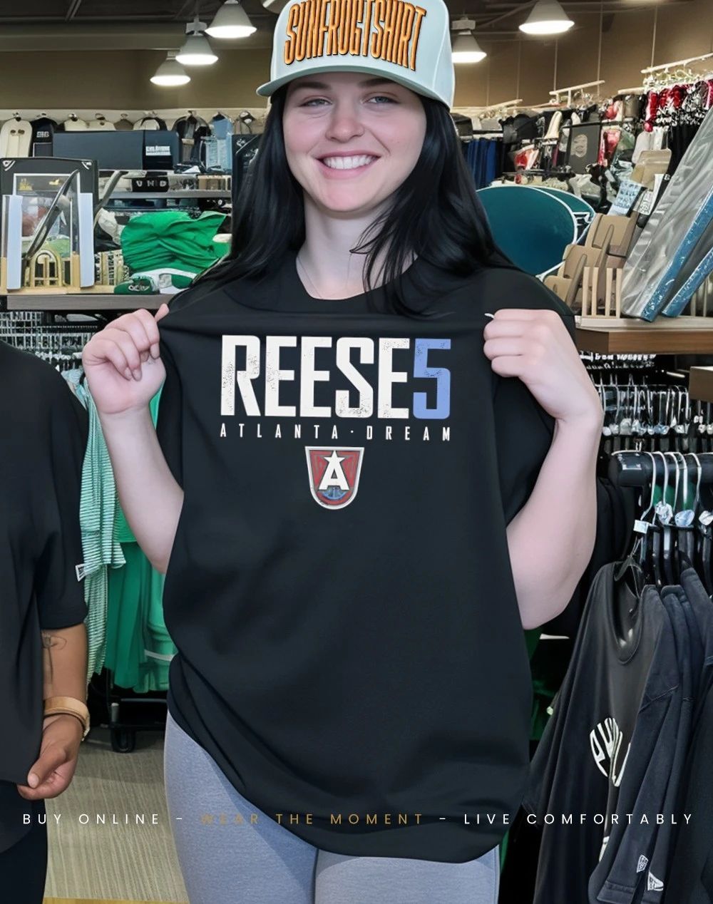 Angel Reese 5 Atlanta Dream WNBA number and name shirt