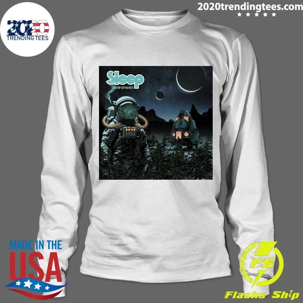 Sleep Hempispheres Album Artwork Space Doom Metal Stoner Band Tee Shirt