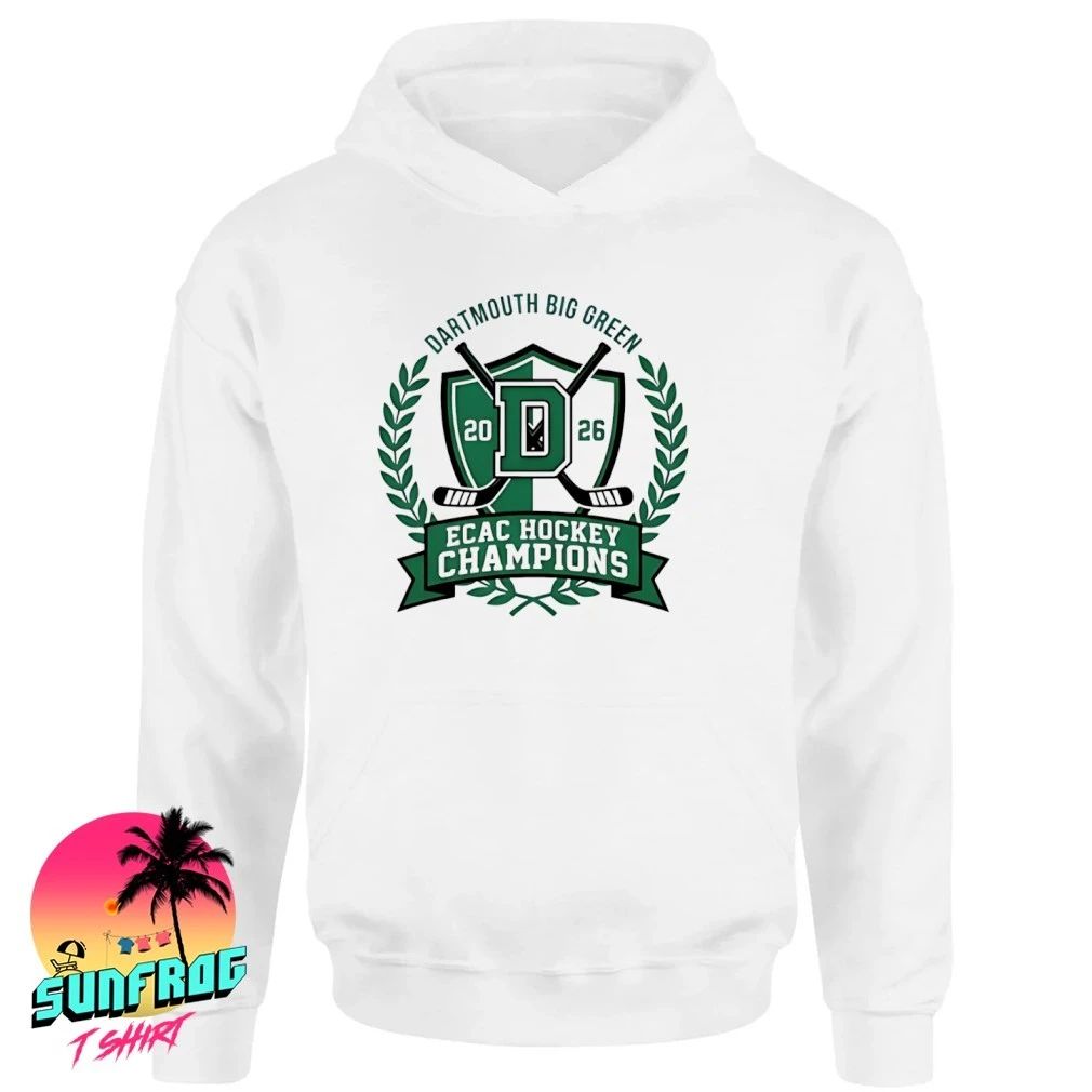Dartmouth Big Green ECAC Hockey Champions 2026 shirt