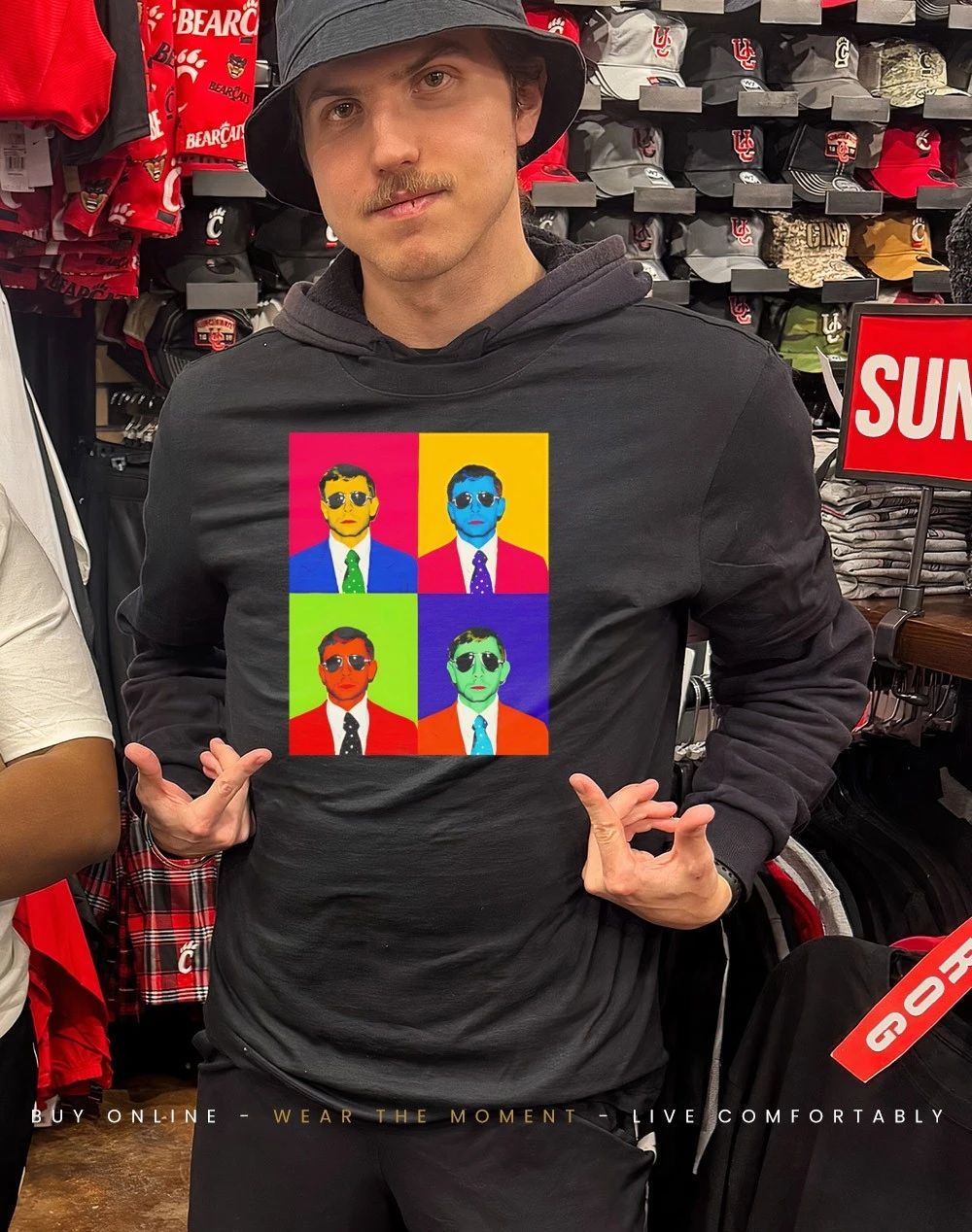 Mike Vining Retro Warhol shirt
