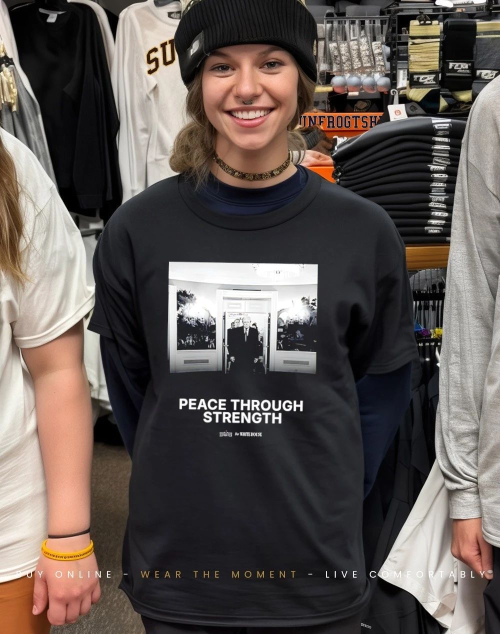 Donald Trump Peace Through Strength shirt