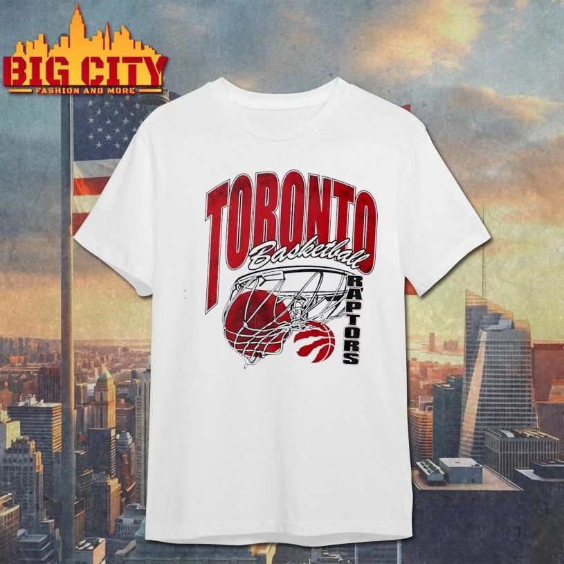 Toronto Raptors Basketball Script Swish shirt
