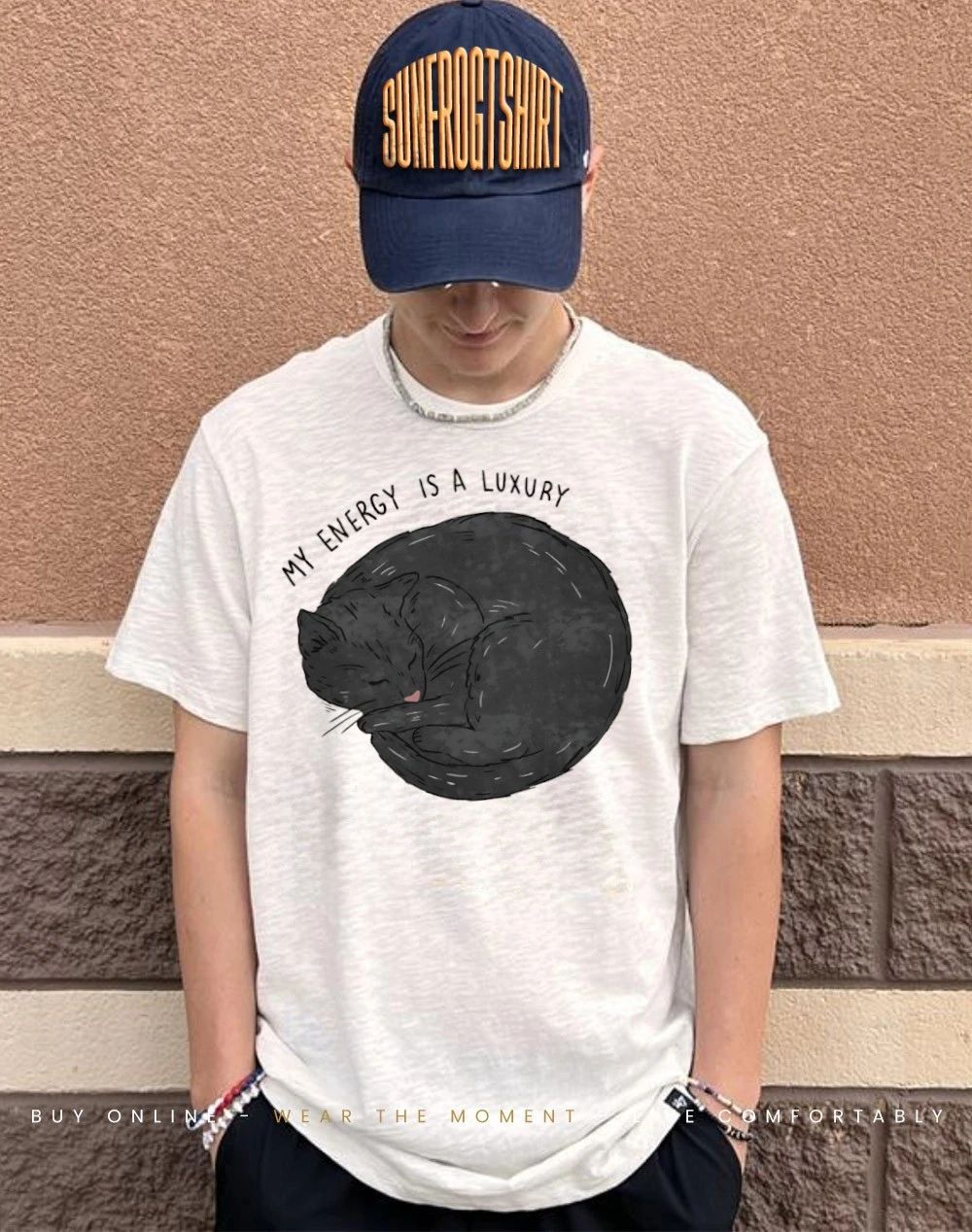Cat my energy is a luxury shirt