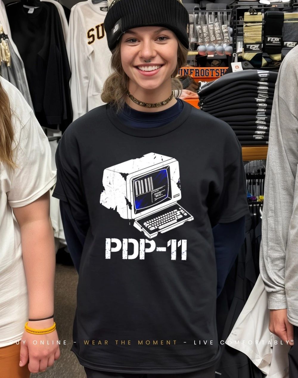 PDP-11 Distressed Retro Terminal shirt