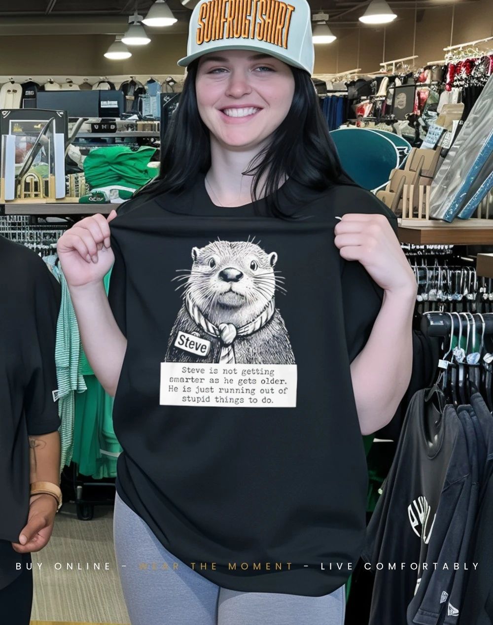Steve isn’t getting smarter just running out of stupid things shirt