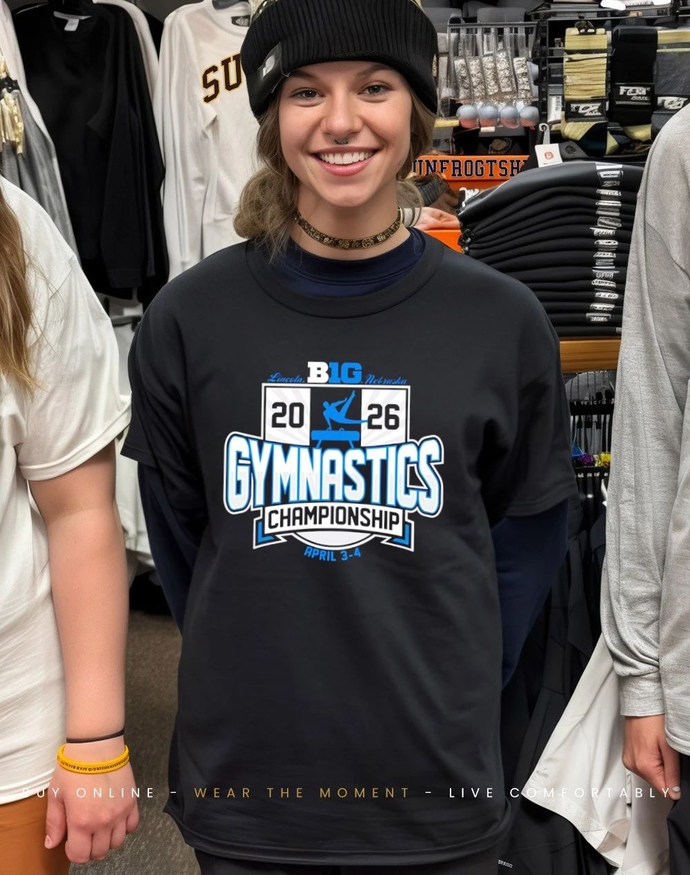 2026 Big Ten Men’s Gymnastics Championships shirt