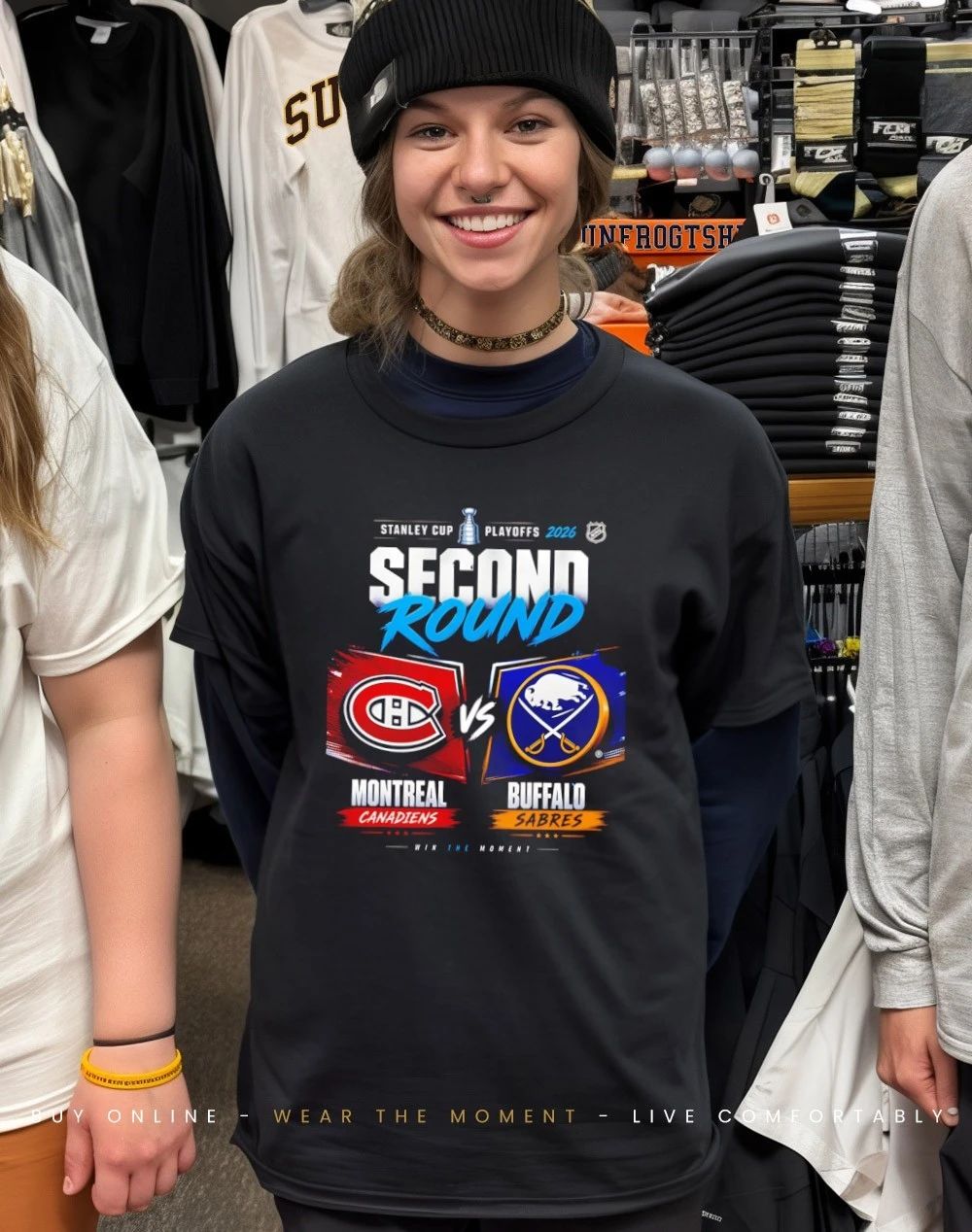 Montreal Canadiens vs Buffalo Sabres 2026 NHL Stanley Cup Playoffs Second Round shirt