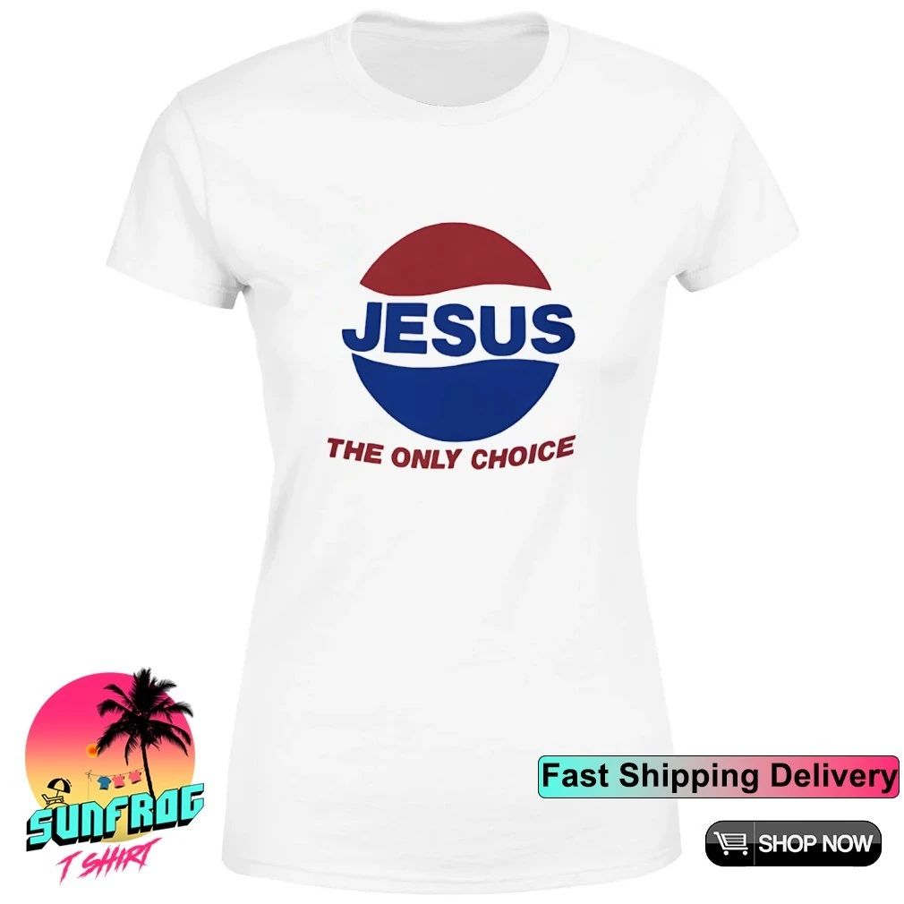 Jesus the only choice Pessi logo shirt