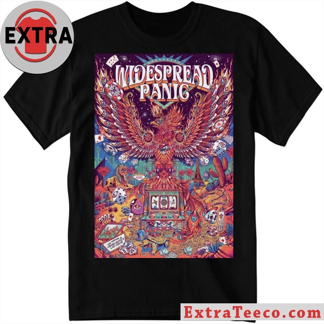 Widespread Panic Las Vegas NV Tour On May 8-10 2026 Poster Shirt