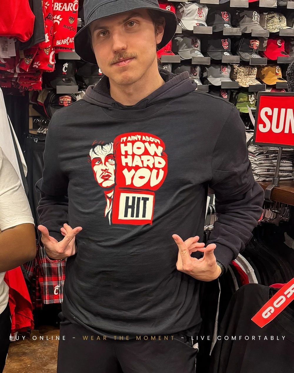 It ain’t about how hard you cartoon shirt