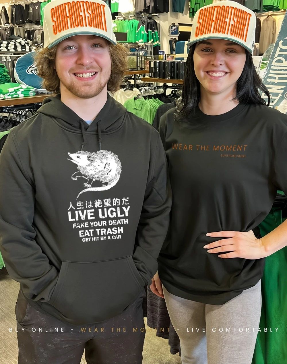 Rat live ugly fake your death eat trash get hit by a car shirt