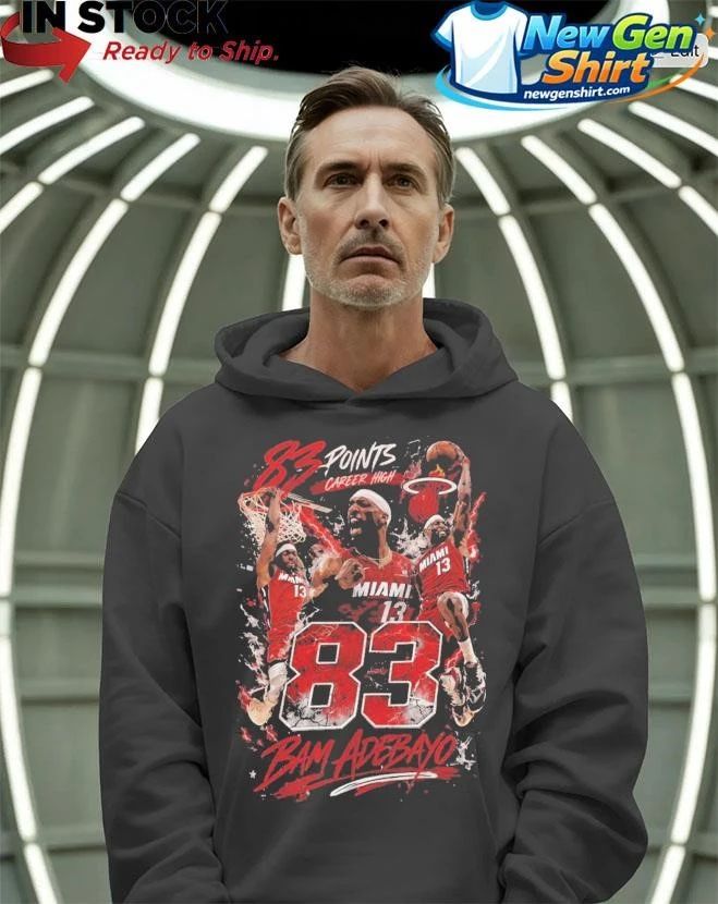 Bam Adebayo 83 Points Career High Shirt