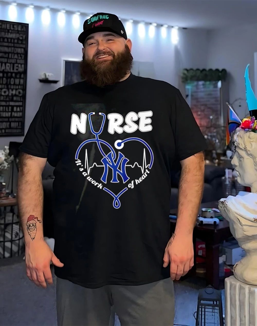 New York Yankees Nurse it’s a work of heart 2026 shirt