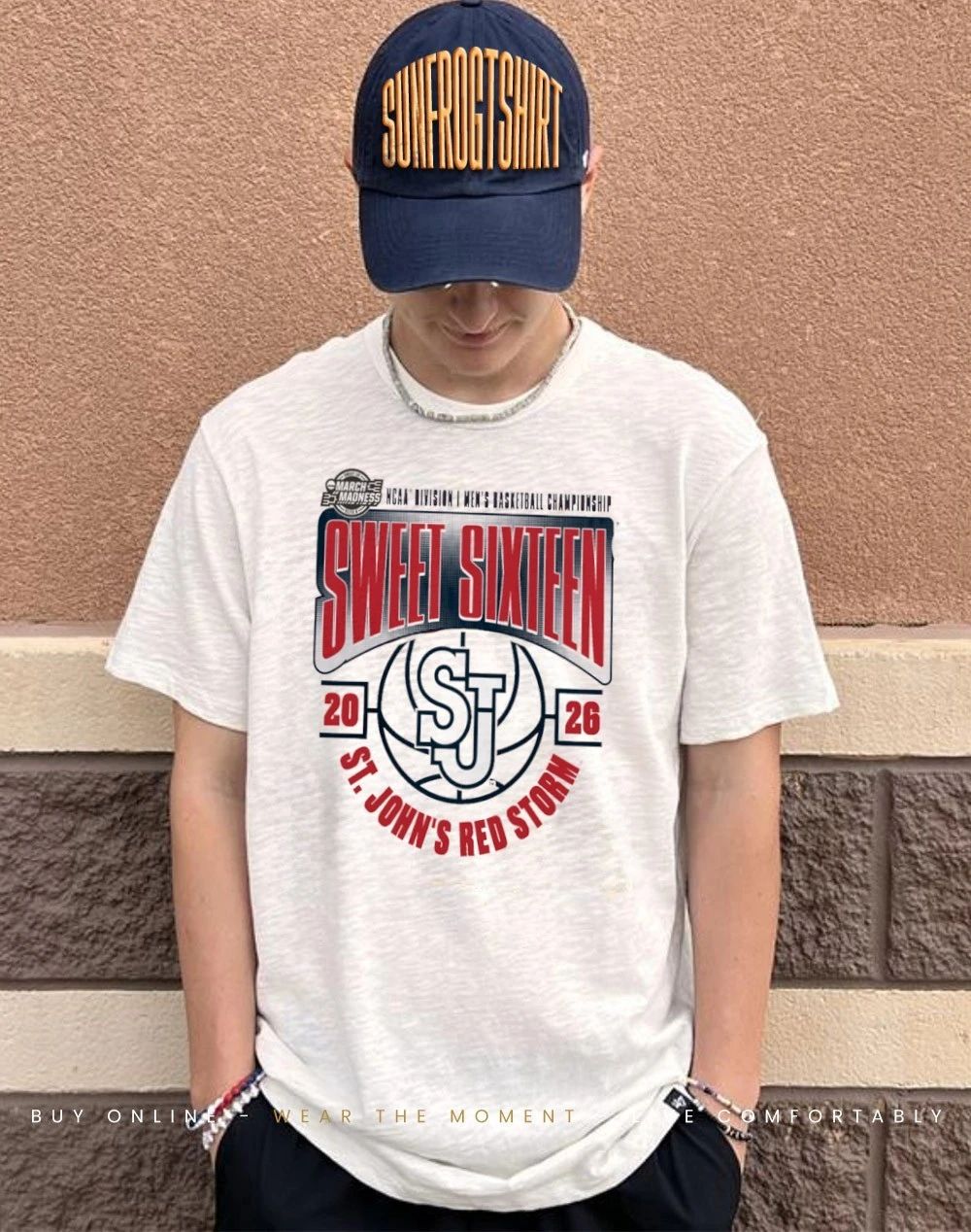St. John’s Red Storm 2026 NCAA Men’s Basketball Tournament March Madness Sweet 16 shirt