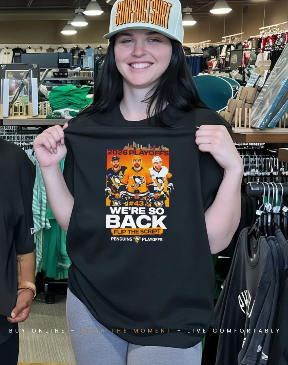 Pittsburgh Penguins Hockey 2026 Playoffs We’re So Back Flip The Script Penguins Playoffs shirt