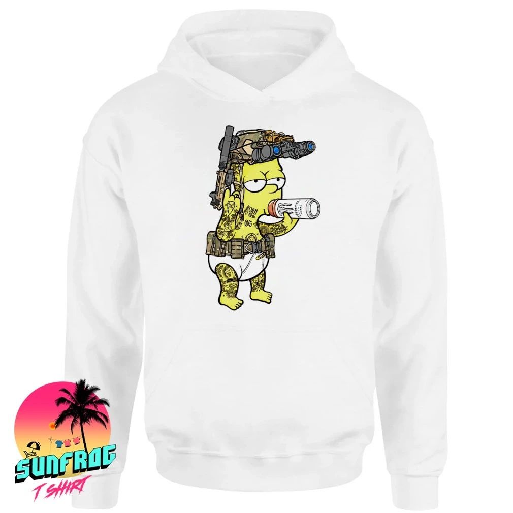Yung Bart Bart Simpson tactical shirt