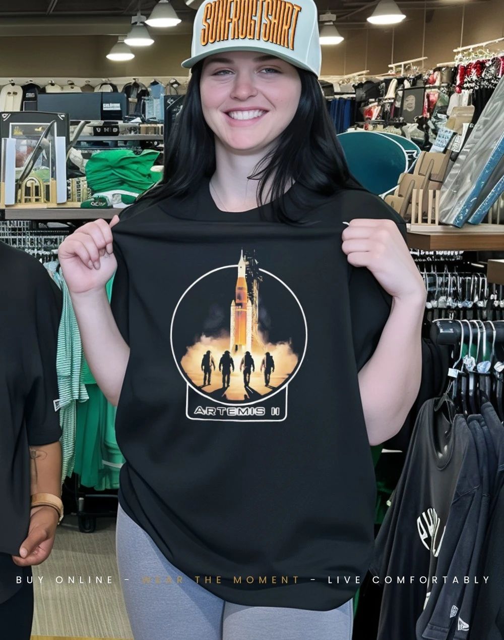 Artemis II Moon Mission graphic shirt