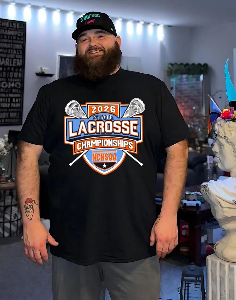 NCHSAA Lacrosse State Championships 2026 logo shirt
