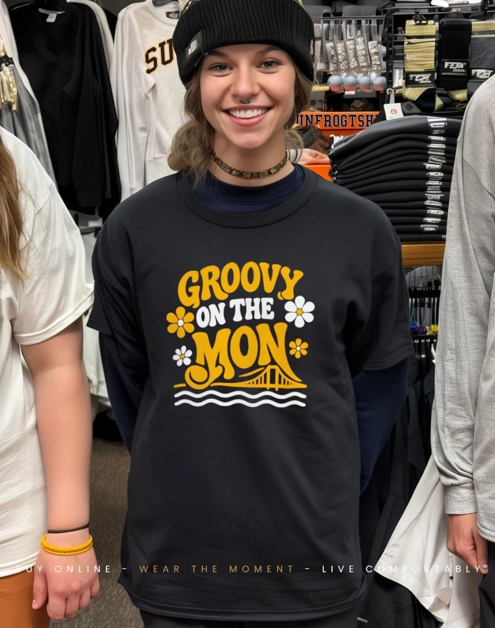 Pittsburgh Riverhounds SC Groovy on the Mon Shirt