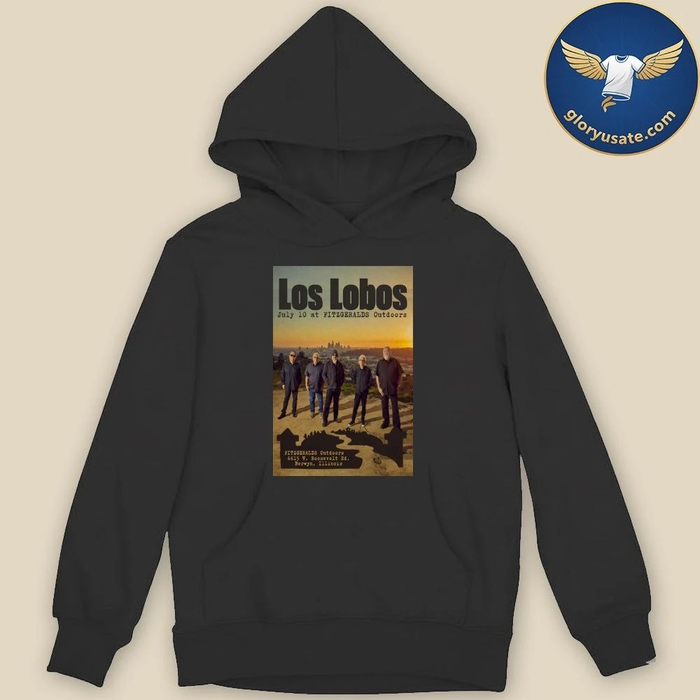 Los Lobos Tour Berwyn IL July 10 2026 Poster Shirt