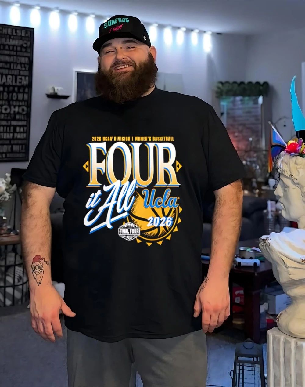 UCLA Bruins 2026 NCAA Women’s Basketball March Madness Final Four Zone Move shirt