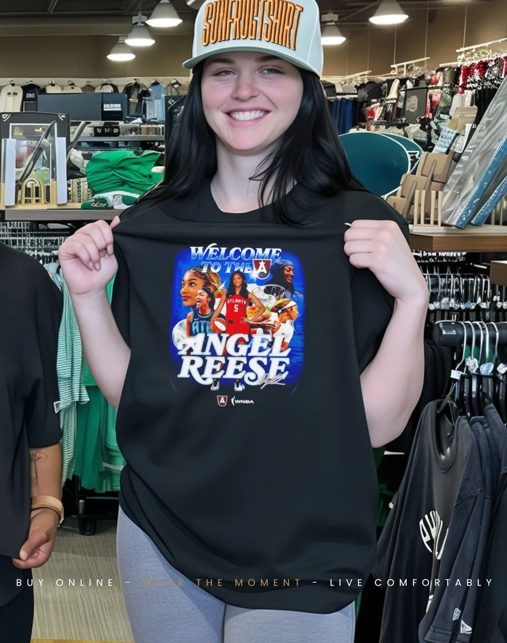 Angel Reese Atlanta Dream WNBA graphic shirt