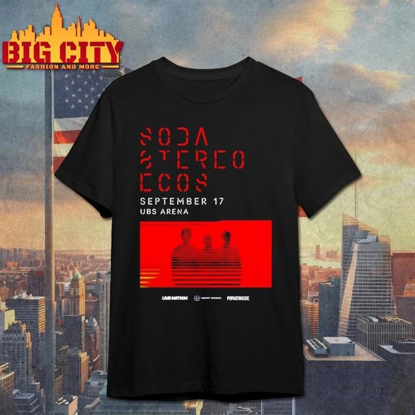 Soda Stereo World Tour 2026 Poster Shirt