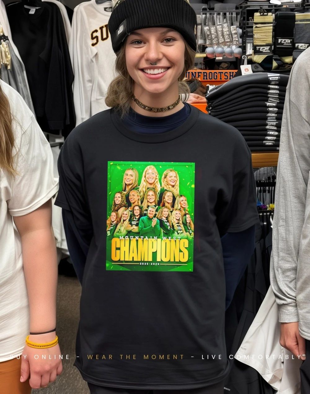 Colorado State Rams 2026 Mountain West Womens Basketball Tournament Champions poster shirt