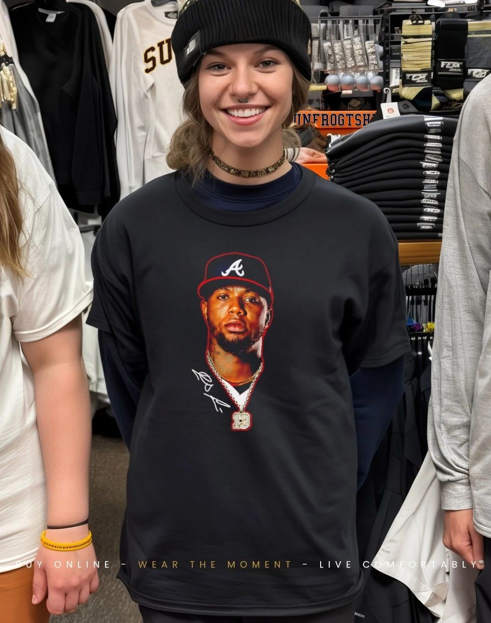 Atlanta Braves Ronald Acuña Jr Outerstuff Headliner signature shirt