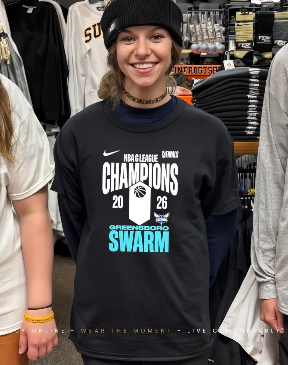 Greensboro Swarm 2026 NBA G League Champions shirt