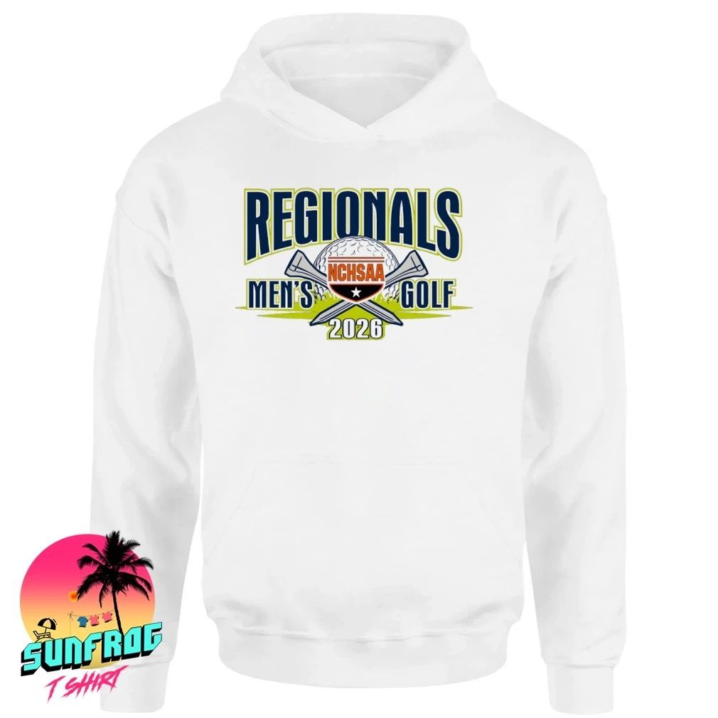 NCHSAA Men’s Golf Regional 2026 logo shirt