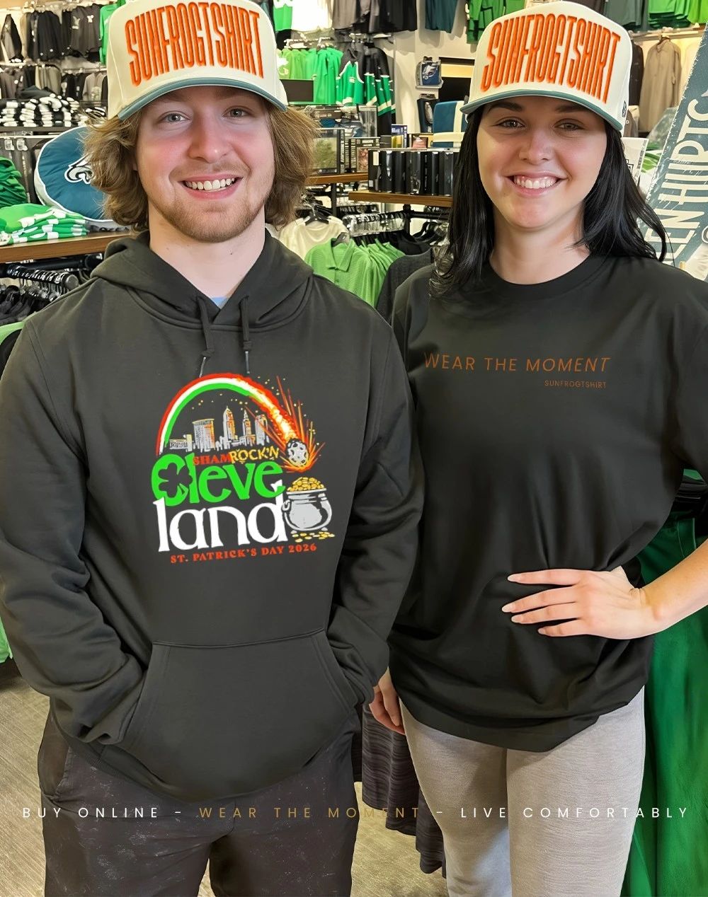 Shamrock’n Cleveland Land St Patrick’s Day 2026 Shirt