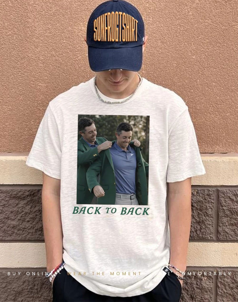 Rory Mcilroy Back To Back 2025-26 Masters Champion Golf Win shirt