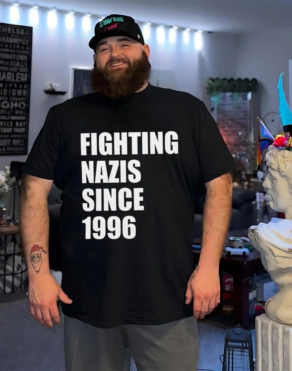 Fighting nazis since 1996 shirt