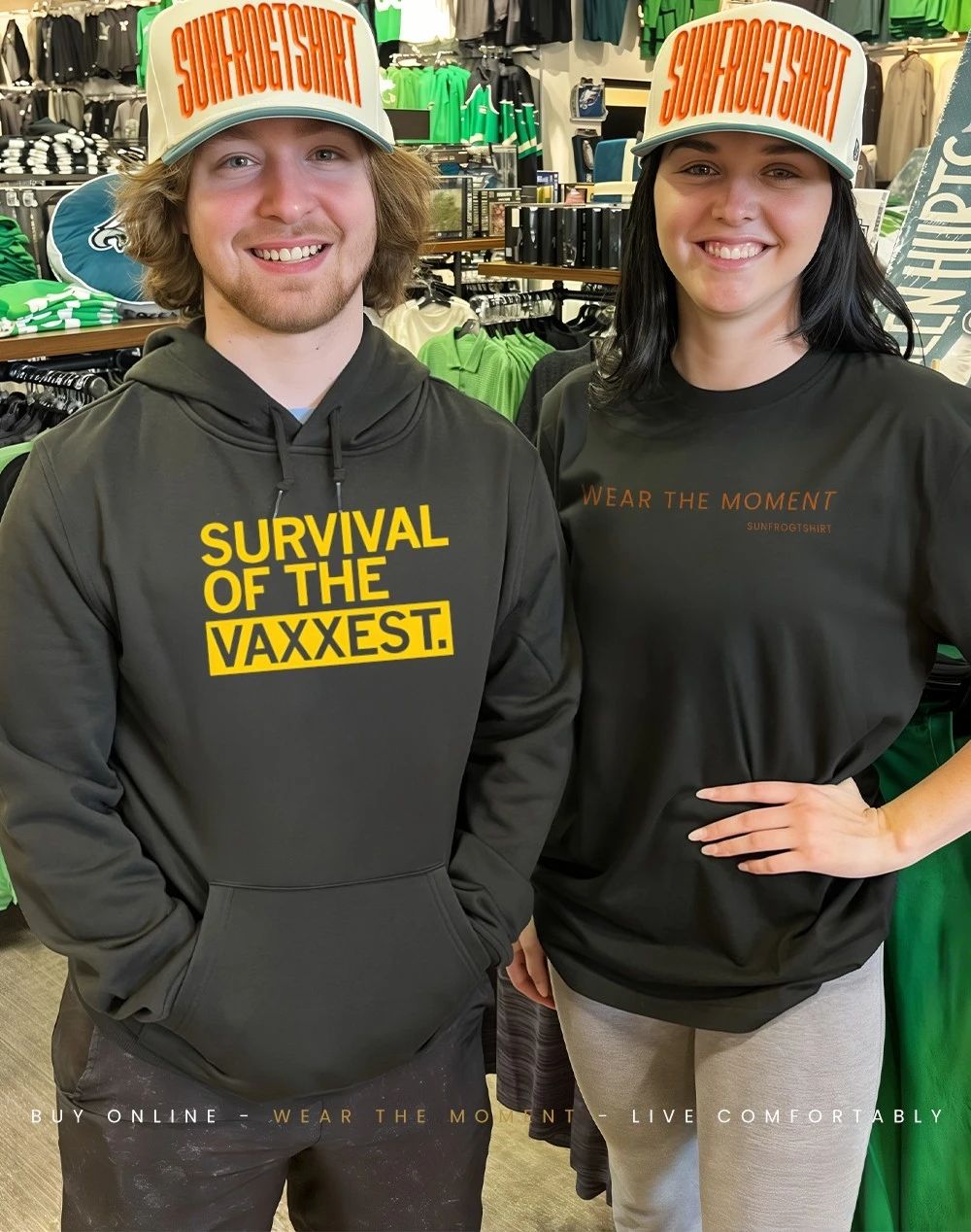 Iowa City Darwin Day Survival of the Vaxxest Shirt