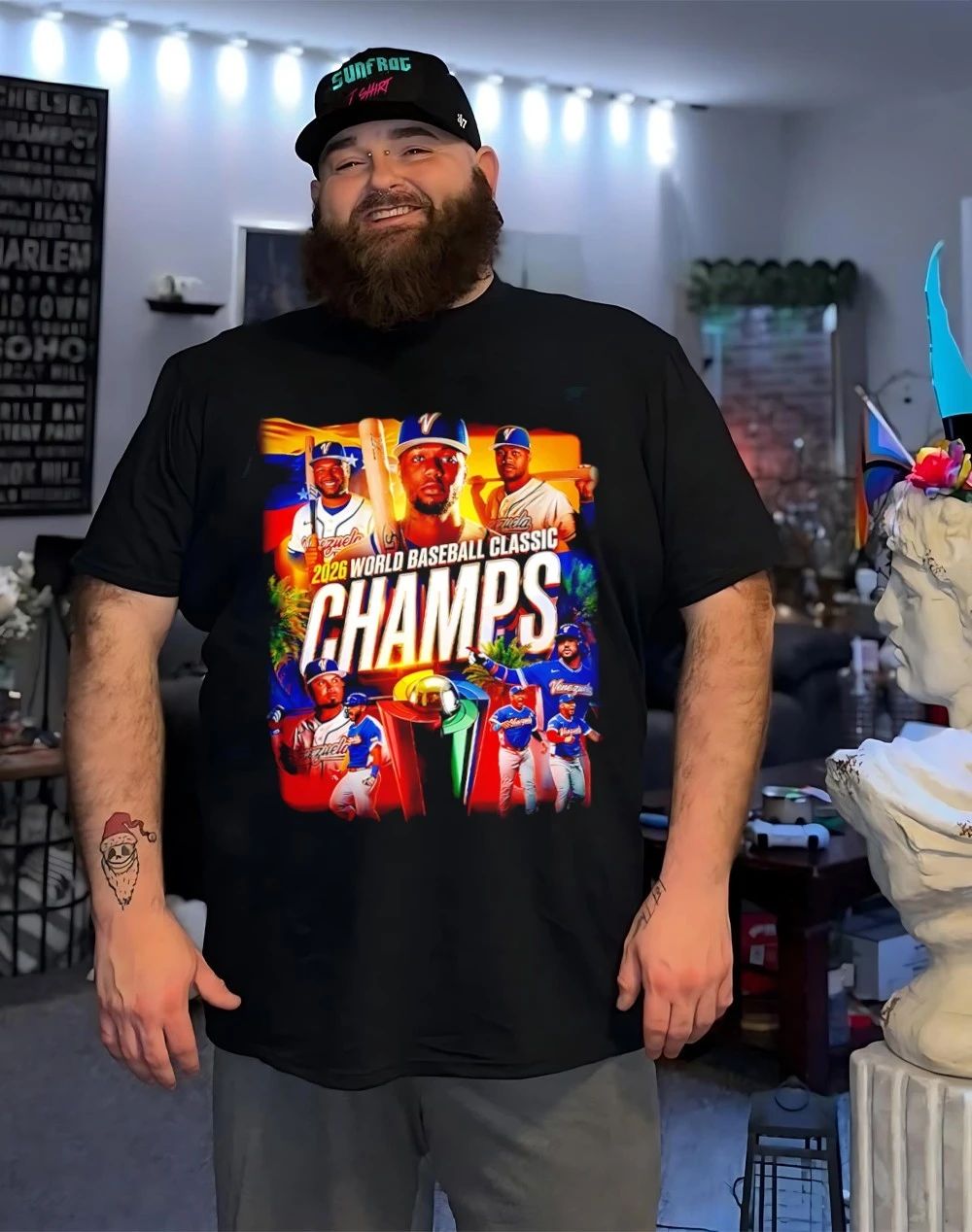 Venezuela baseball 2026 WBC Champion player collage shirt