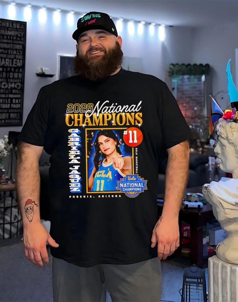 Gabriela Jaquez Ucla Bruins 2026 Women’s Basketball National Champions shirt