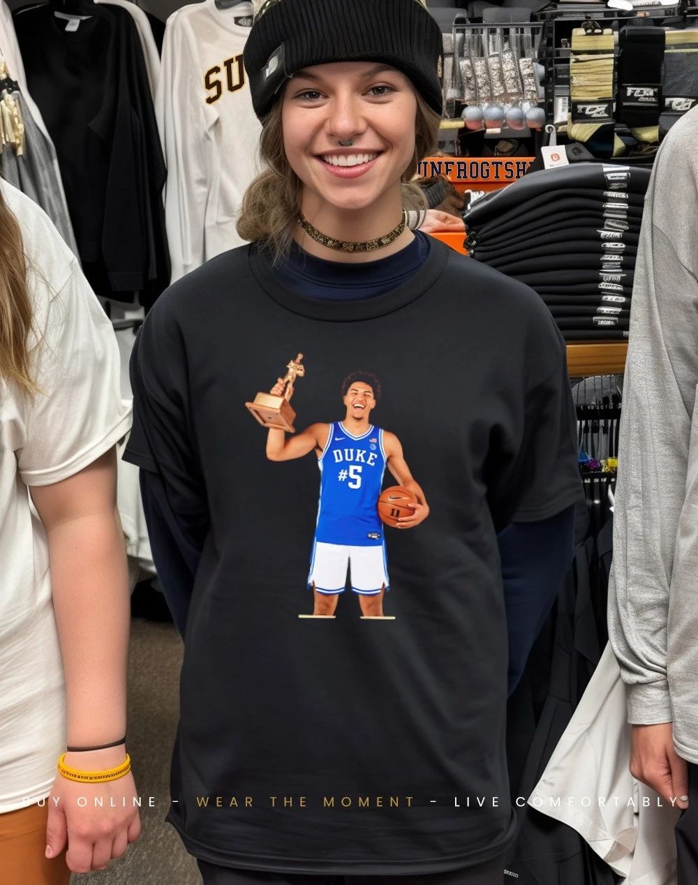 Cameron Boozer Duke Basketball The 2026 Naismith Men’s College Player Of The Year shirt