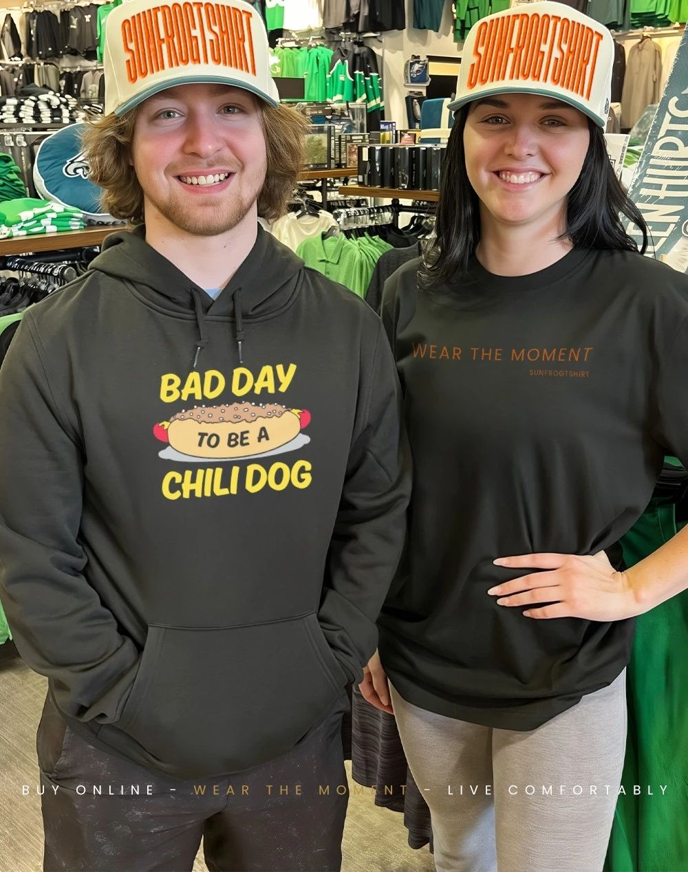 Bad day to be a chili dog shirt