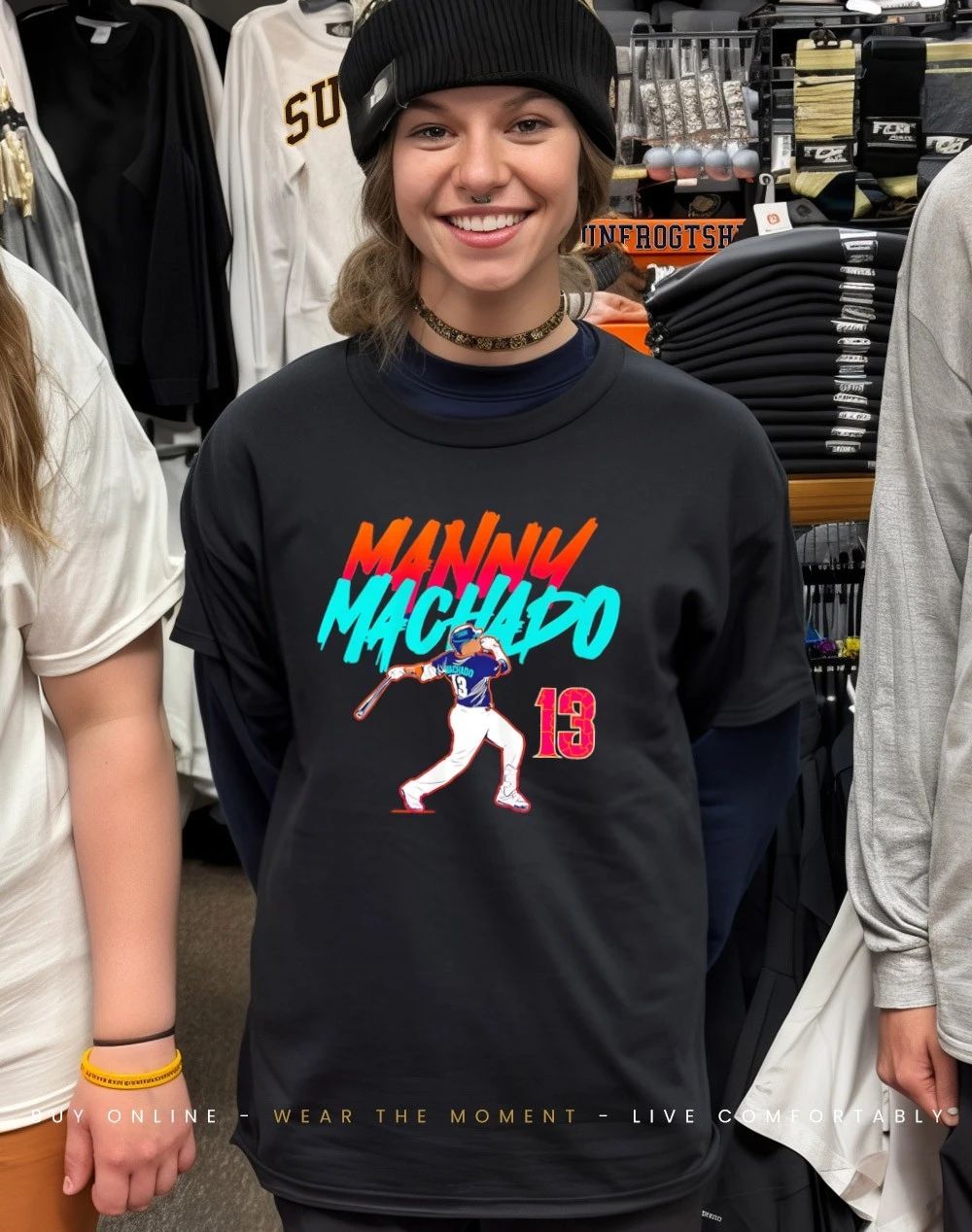 Manny Machado San Diego Padres Slugger Swing City Edition shirt
