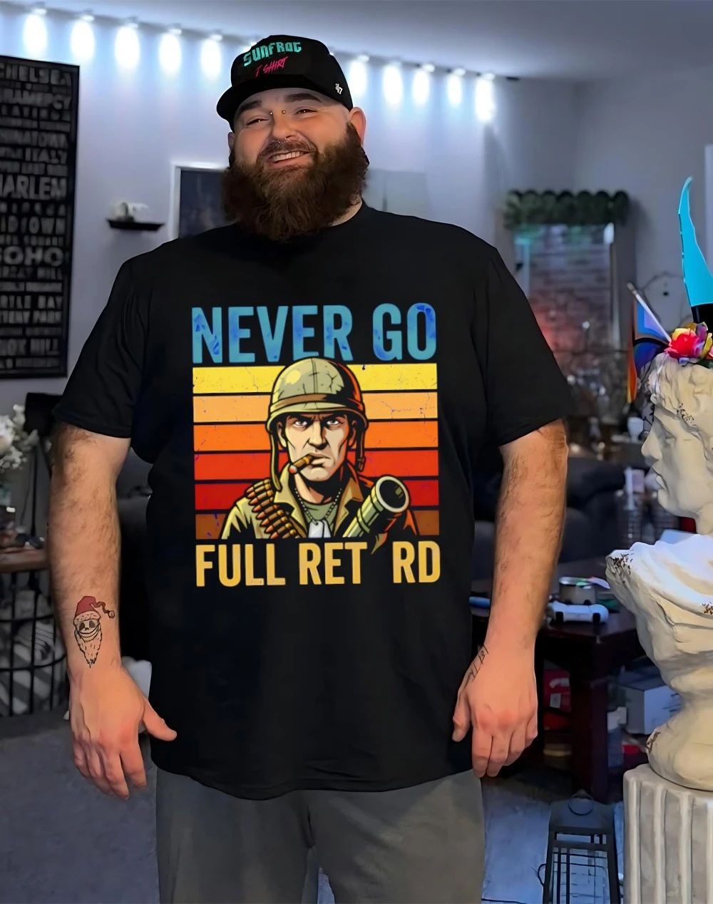 Never Go Full Retard vintage shirt