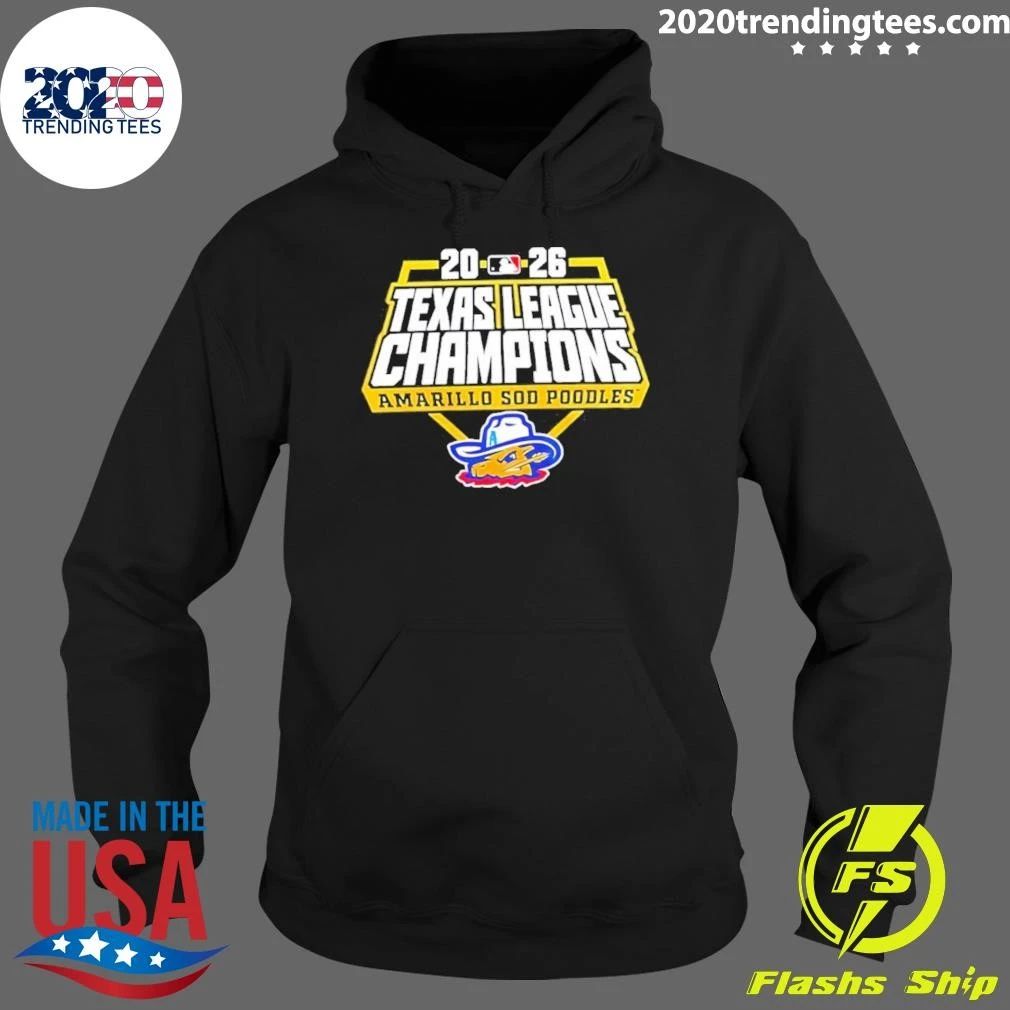 Amarillo Sod Poodles 2026 Texas League Champions Shirt